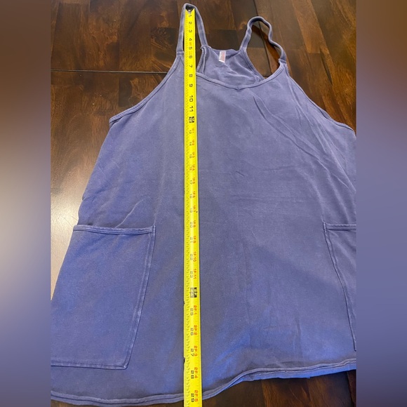NWOT Free People Movement Hot Shot Mini Dress “Blue Indigo “ Small - Picture 5 of 6
